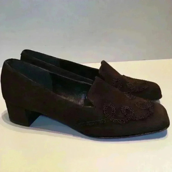 Unisa Heels Size 6 Brown Suede Made In Spain - Picture 9 of 9